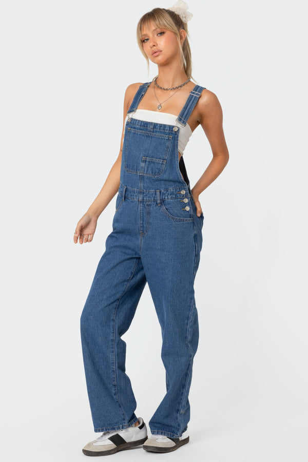 Rosemary Denim Overalls view 2
