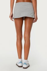 Bayside Slitted Micro Skort