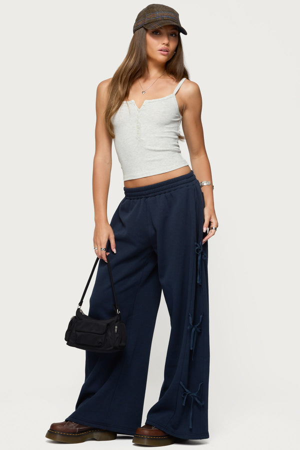 Claudette Baggy Ribbon Sweatpants view 1