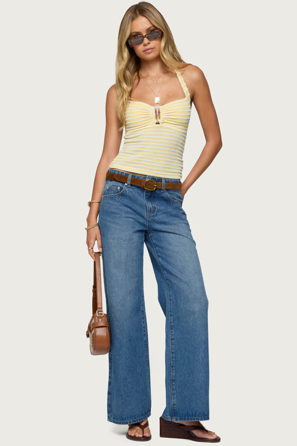 Ery Low Rise Baggy Jeans view 1