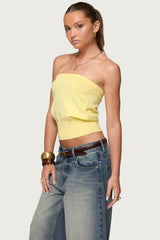 Philipa Strapless Knit Top