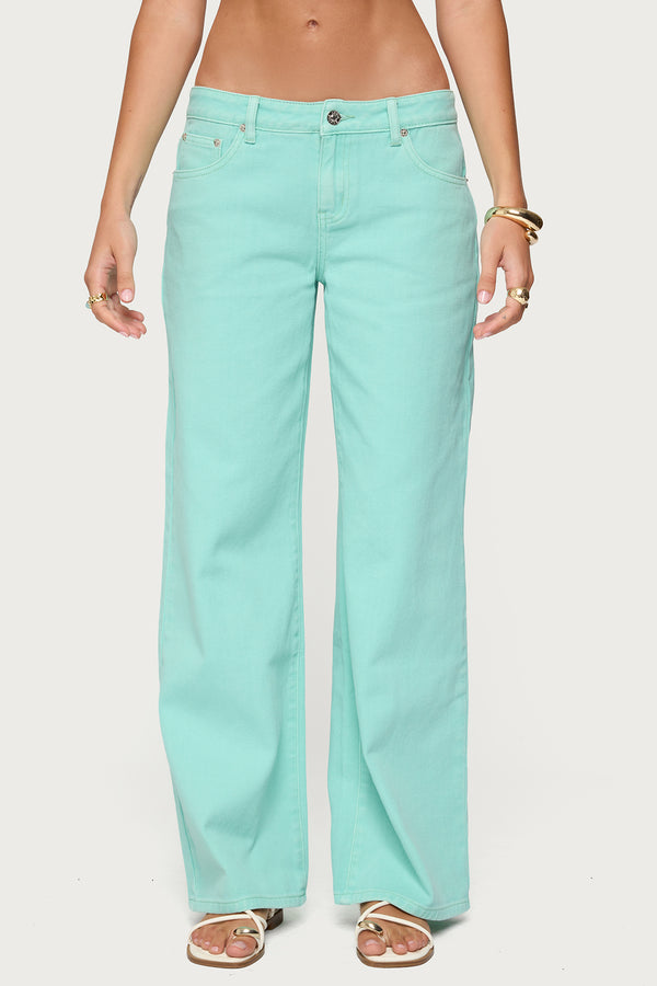 Roman Low Rise Baggy Jeans view 2