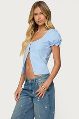 Dorothea Split Front Top