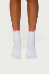 Heart & Bow Pilates Socks