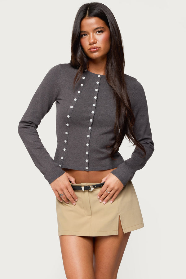 Hestia Button Up Knit Cardigan view 1