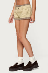 Peekaboo Plaid Boxer Shorts