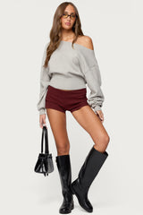 Dinah Denim Micro Shorts