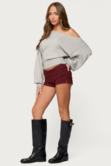 Dinah Denim Micro Shorts