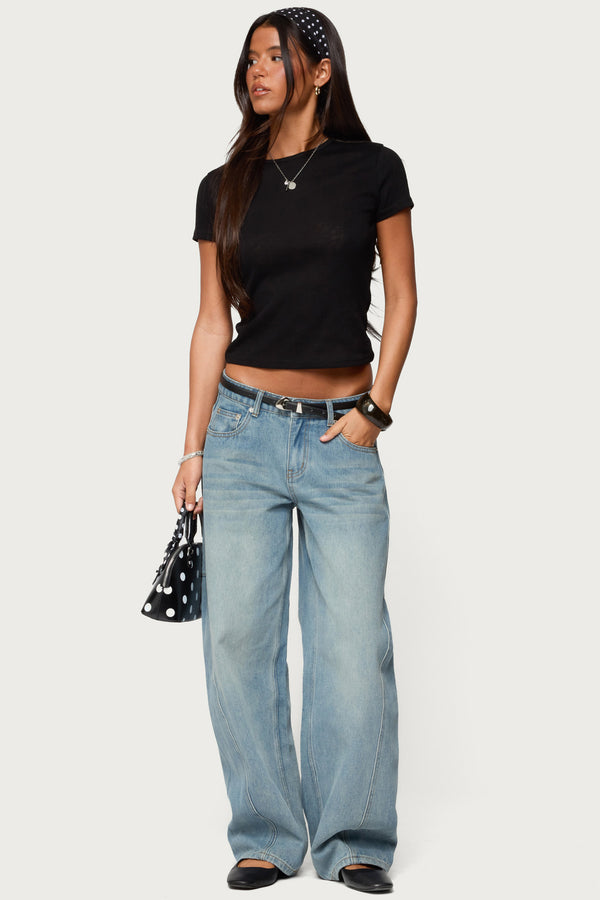 Nikkey Semi Sheer T Shirt view 2