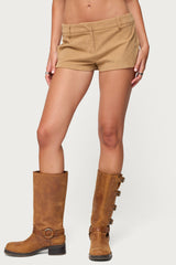 Kyler Corduroy Micro Shorts