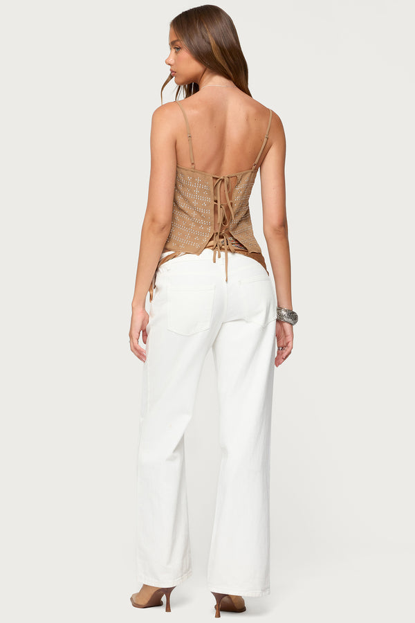 Sunna Studded Top view 2