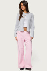 Petite Roman Low Rise Baggy Jeans