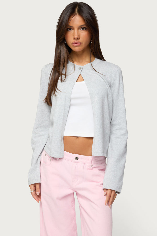 Jenie Split Front Knit Cardigan view 1