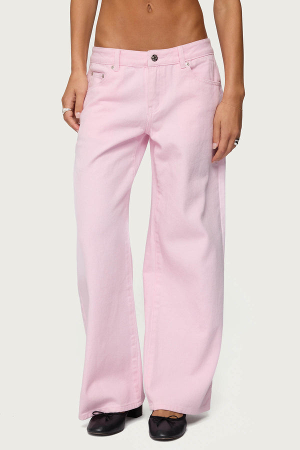 Petite Roman Low Rise Baggy Jeans view 2