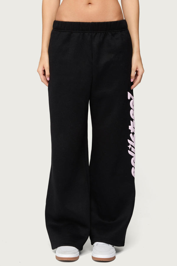 Edikted Star Sweatpants view 2