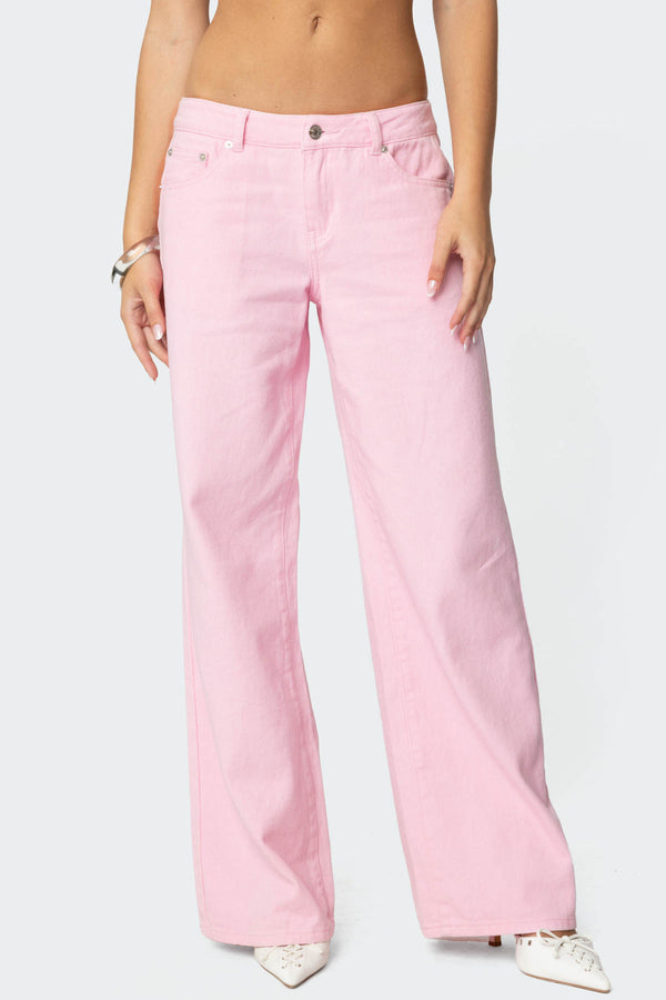 Roman Low Rise Baggy Jeans view 2