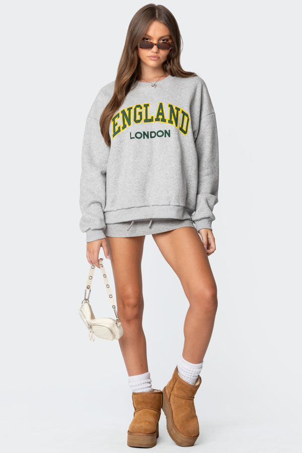 English Girl Sweatshirt view 2