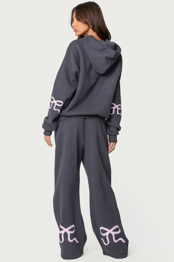Bonney Bow Detail Sweatpants view 1