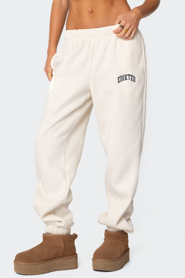 Edikted Babe Oversized Sweatpants view 2