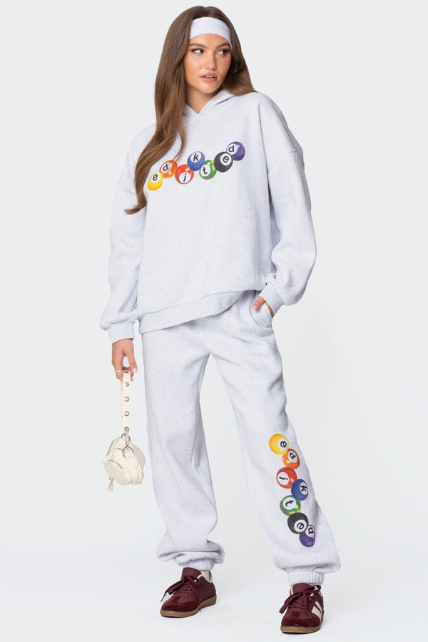 Billiard Oversized Hoodie view 2