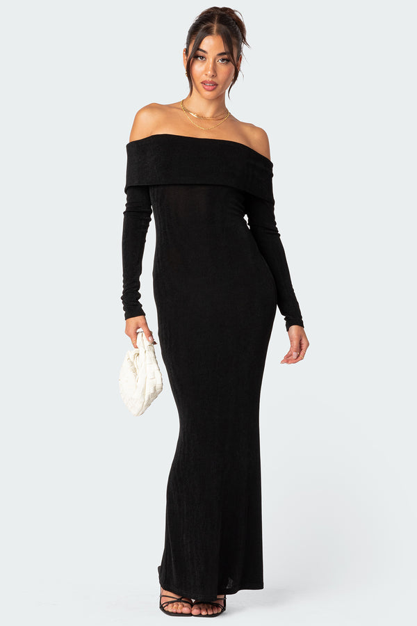 Susan Fold Over Maxi Dress view 1
