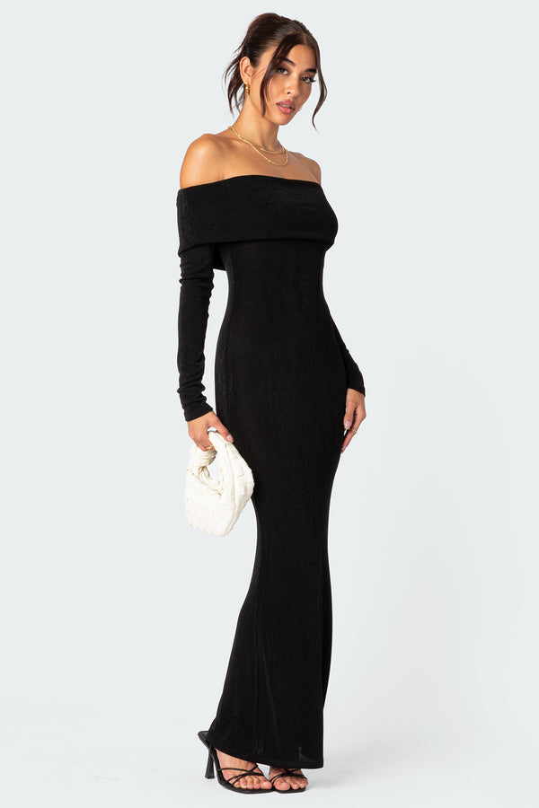 Susan Fold Over Maxi Dress view 2