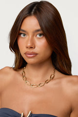 Oval Chain Necklace