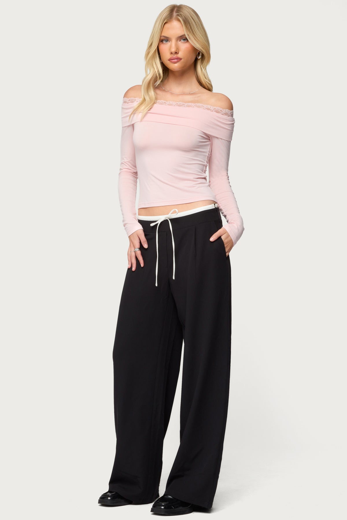 Janus Lacey Fold Over Top