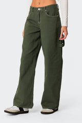 Brenda Low Rise Baggy Carpenter Jeans