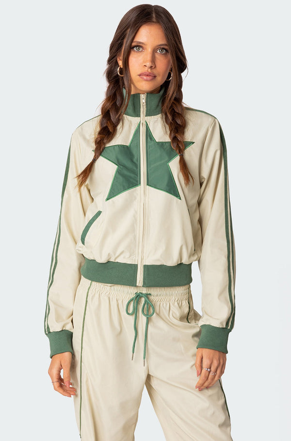 Superstar Nylon Track Jacket view 1