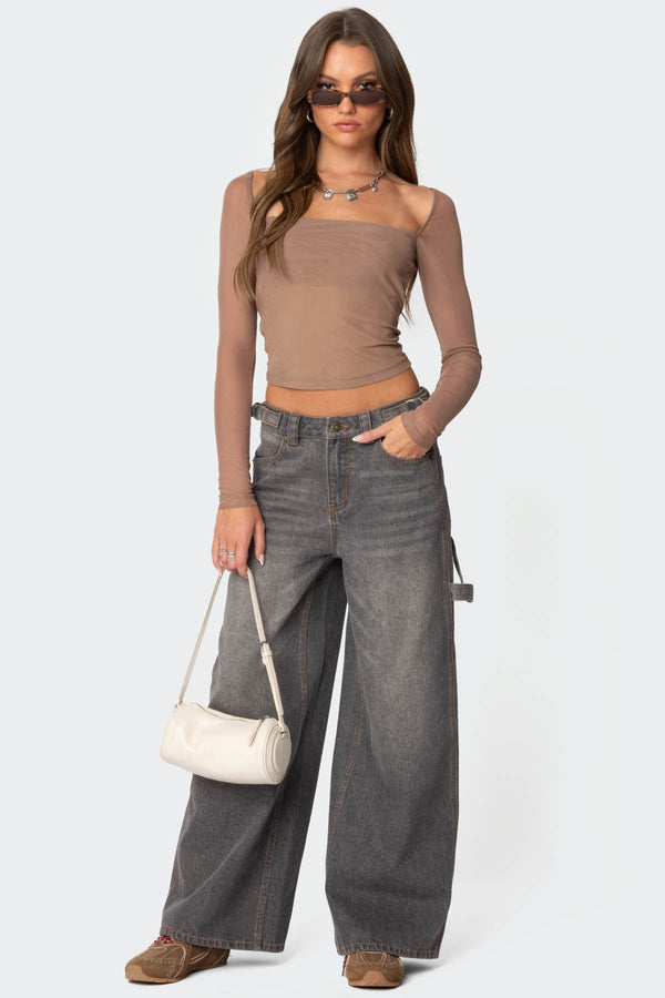 Marta Mesh Top view 2