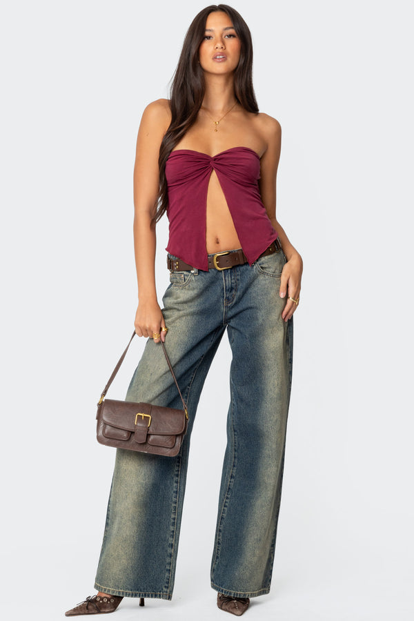 Twisted Split Front Tube Top view 2