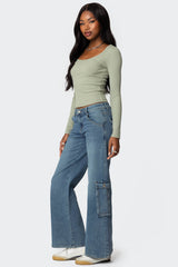 Makenna Scoop Neck Top