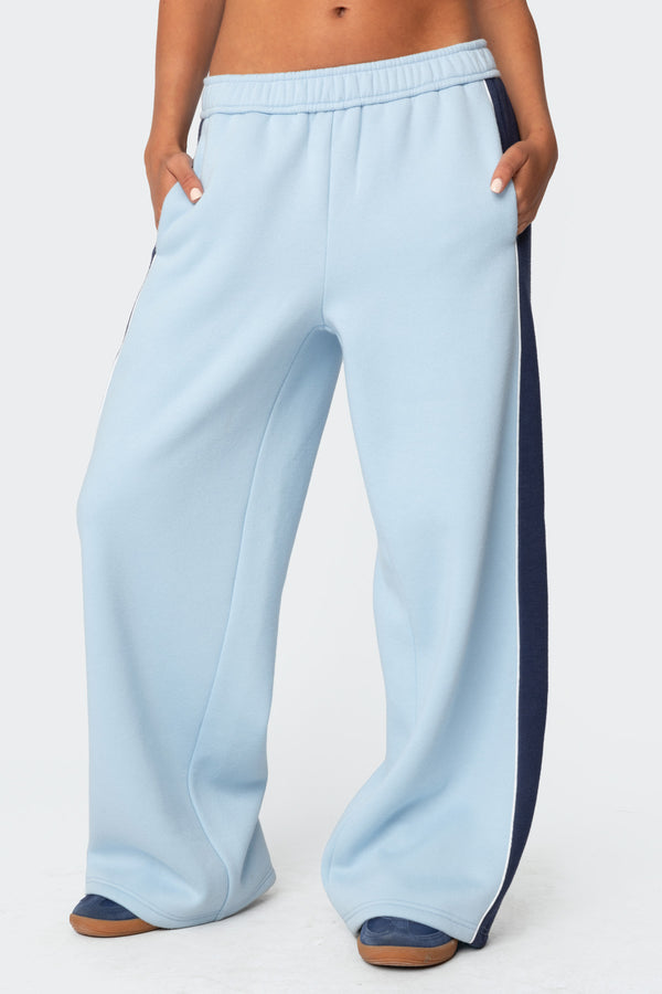 Contrast Panel Sweatpants view 2