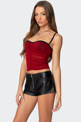 Moira Mesh Bra Top
