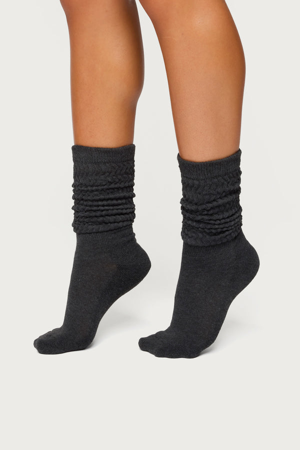 Slouchy Scrunch Socks view 1