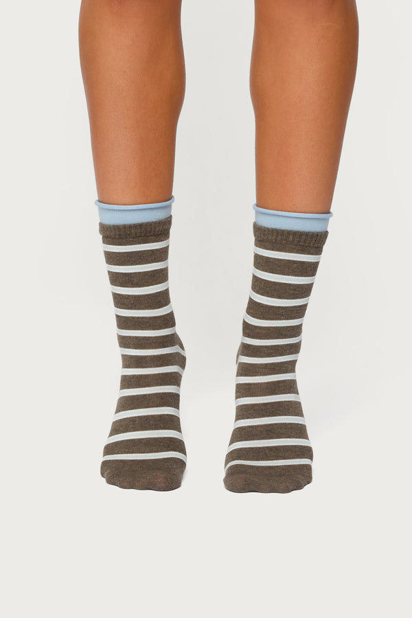 Striped Layered Socks view 2