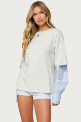 Tailor Oversized Layered Top