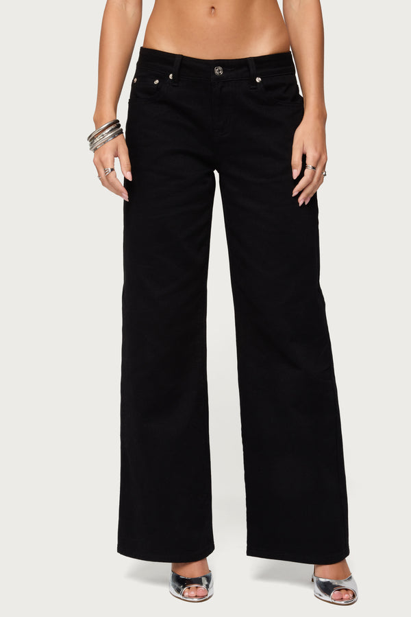 Roman Low Rise Baggy Jeans view 2