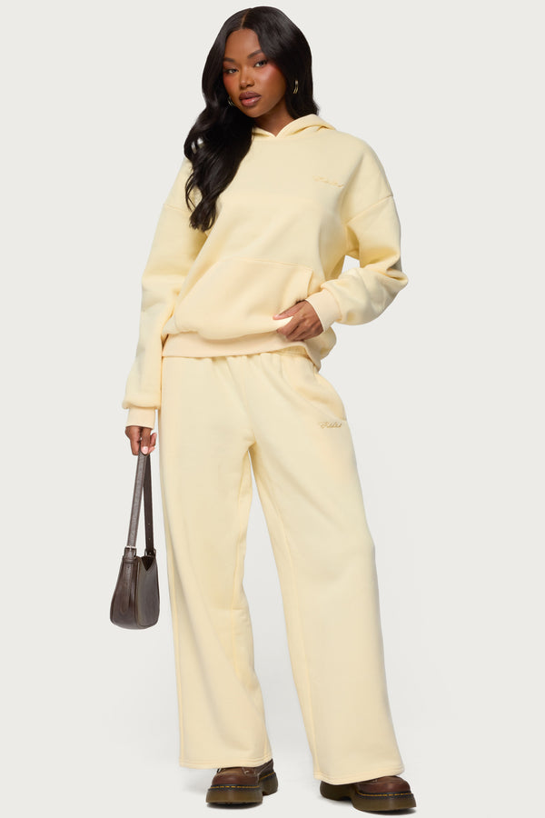Basic Girl Wide Leg Edikted Sweatpants view 1