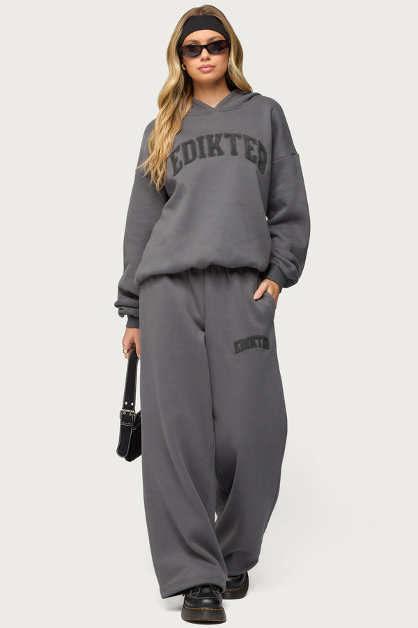 Edikted To You Wide Leg Sweatpants view 1