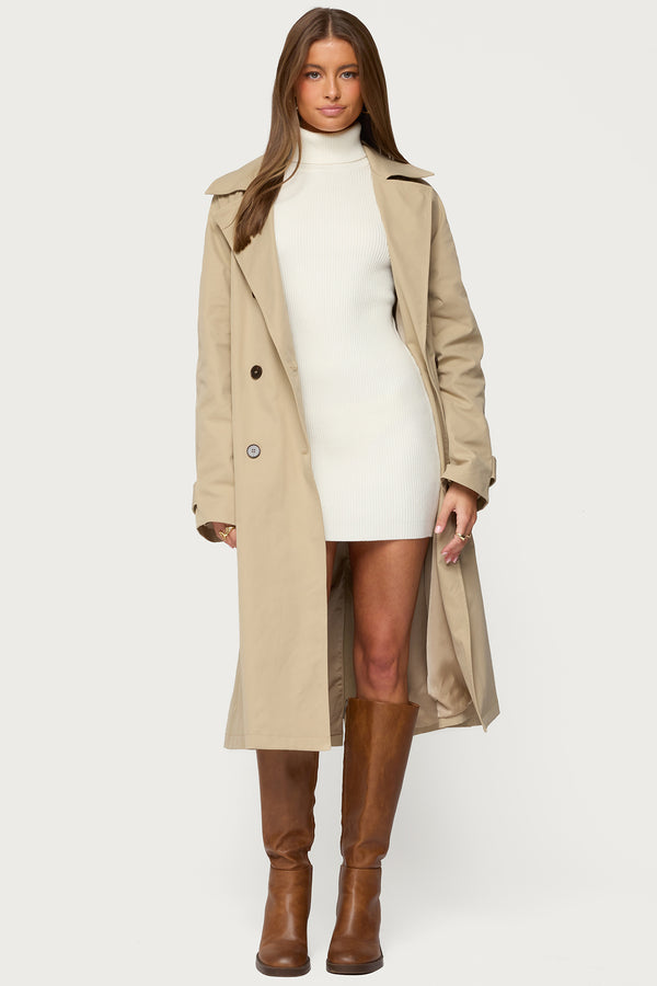 Amur Maxi Trench Coat view 2