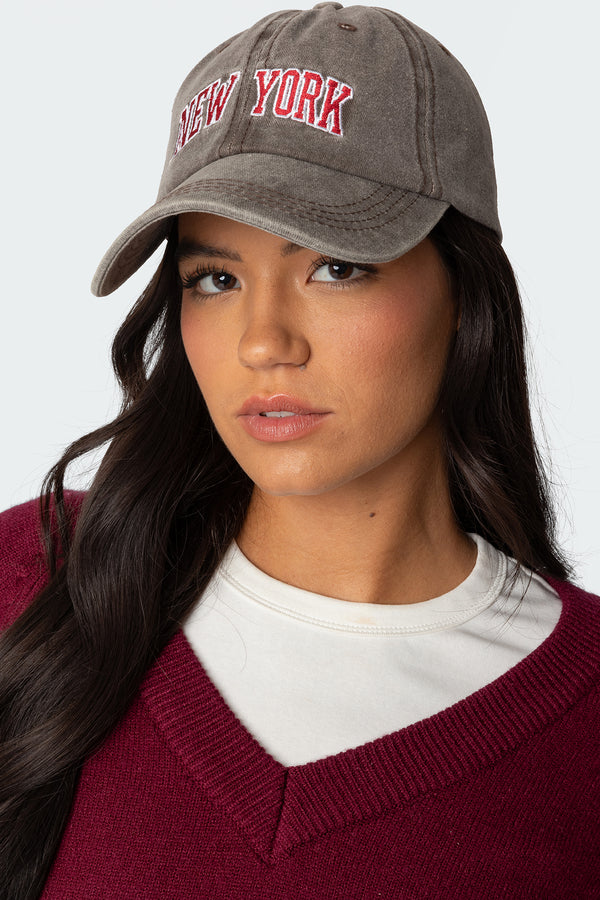 New York Washed Baseball Cap view 1