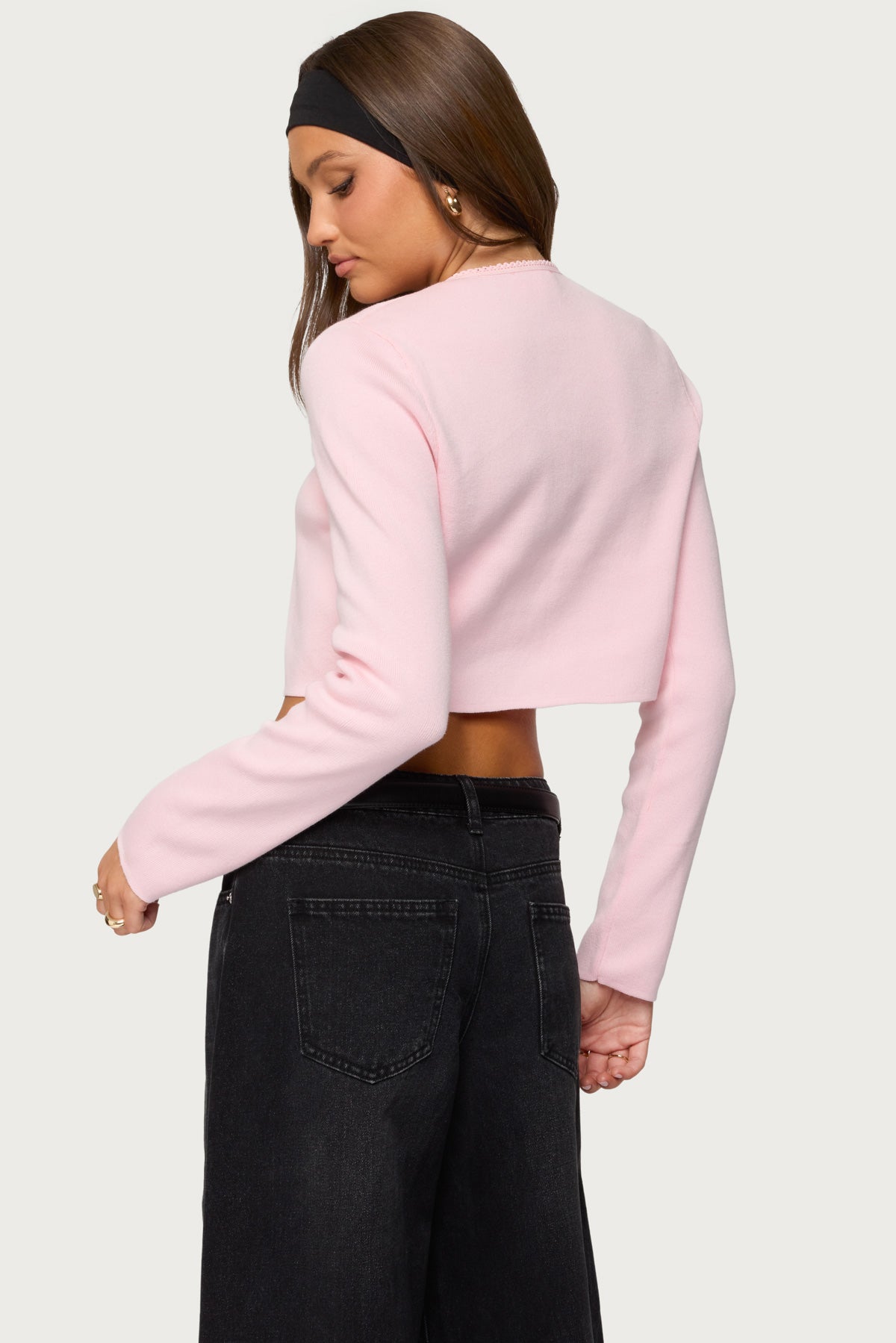 Jayne Split Front Knit Cardigan