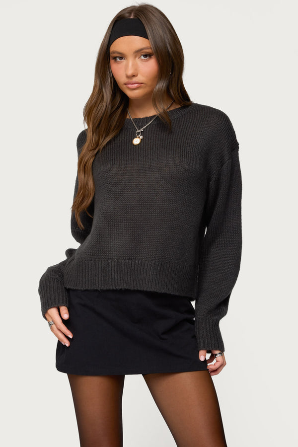 Kyrah Oversized Knit Sweater view 1