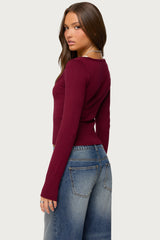 Cecile Layered Long Sleeve Top