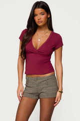 Merinda V Neck Top