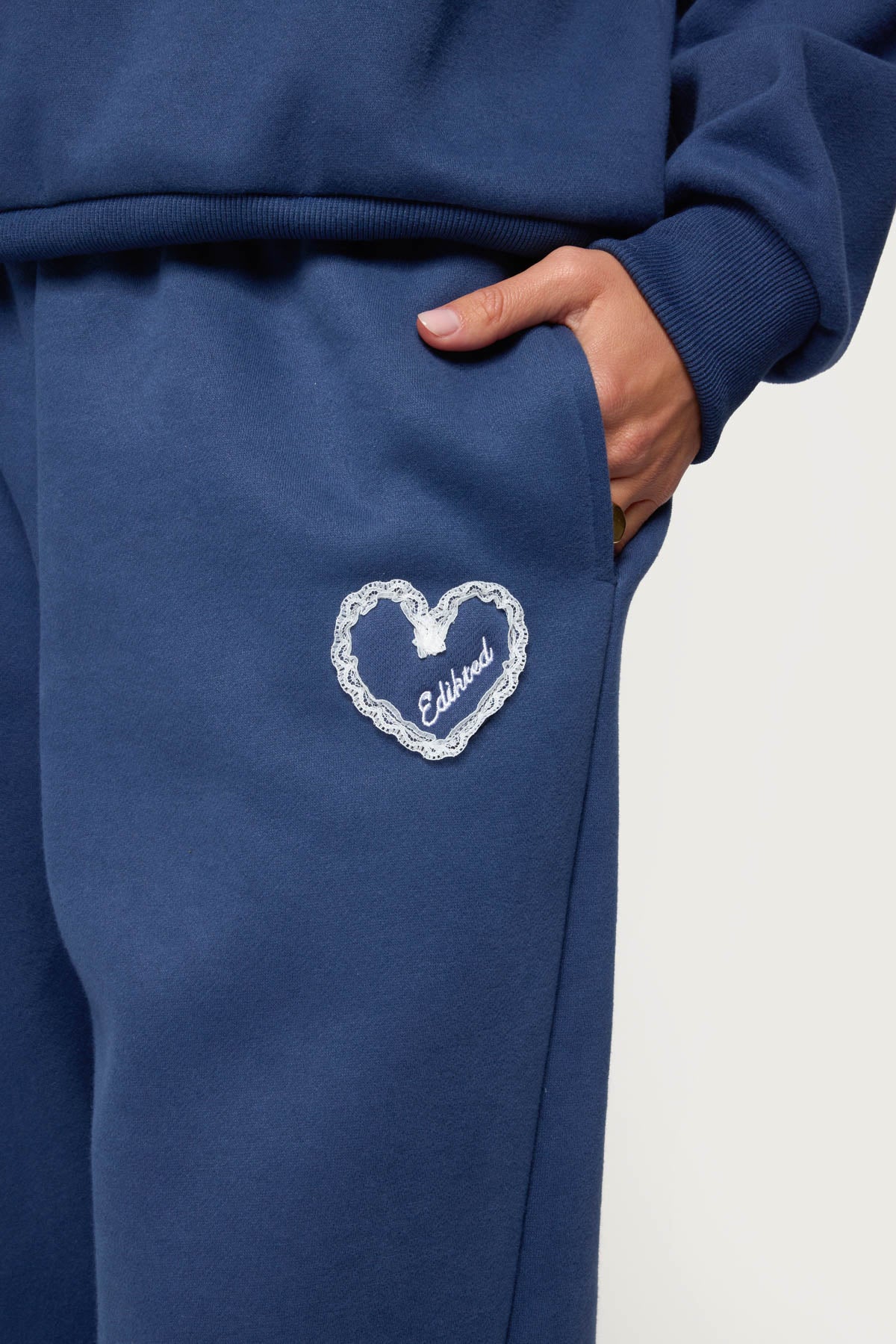 Love Edikted Wide Leg Sweatpants