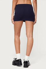 Aisha Low Rise Mini Skirt