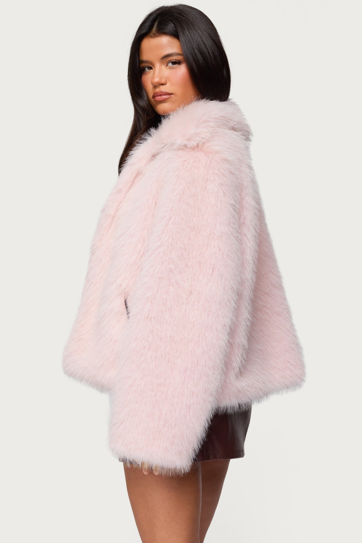 Noelle Oversized Faux Fur Jacket